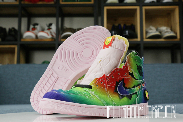 J Balvin x Jordan 1 Retro High  2020( A1)