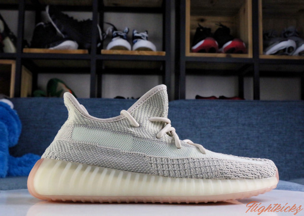 2019 Yeezy 350 V2  Citrin  None Reflective ( A1)