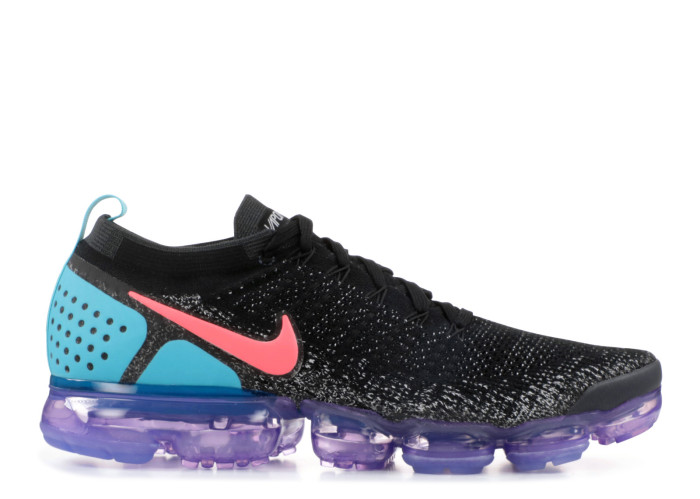 Nike Air VaporMax Flyknit 2 Black/Hot Punch-White