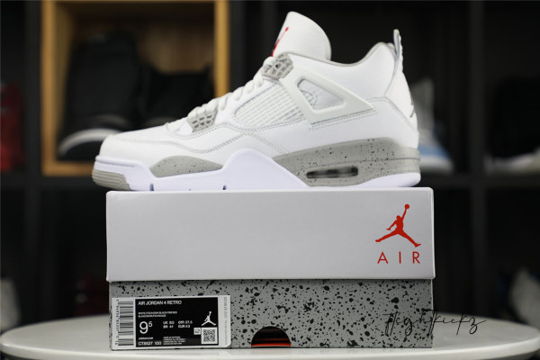 Air Jordan 4 Retro White Oreo 2021（A1）