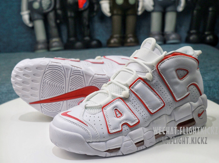 Nike Air More Uptempo 96 White/Red 2018