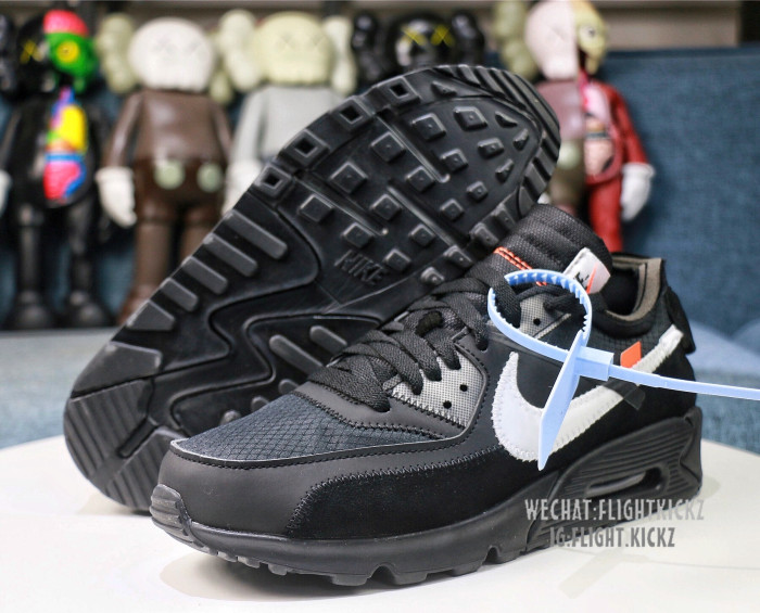 Off White X Air Max 90 Black