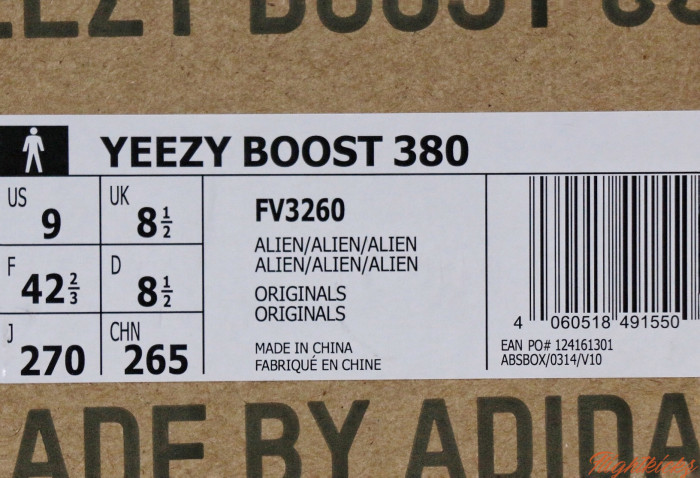 Yeezy Boost 380 “Alien” 2019 ( A1)