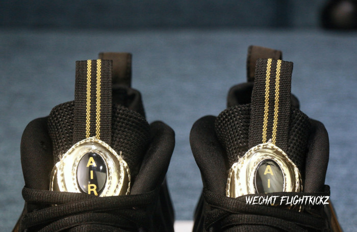 2018 Air Foamposite Pro “Black/Metallic Gold”