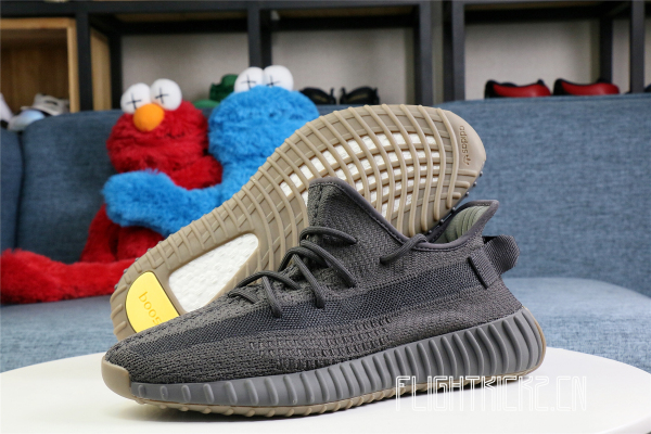 2020 Yeezy 350 V2  Cinder  None Reflective Stripe ( A1)