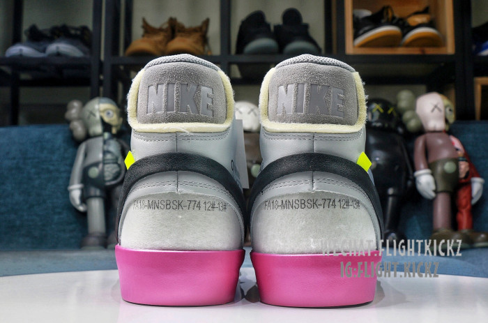 2018 Off White X NikeBlazer Mid Off-White Serena Queen
