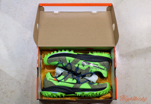 Nike Zoom Terra Kiger 5 Off-White Electric Green