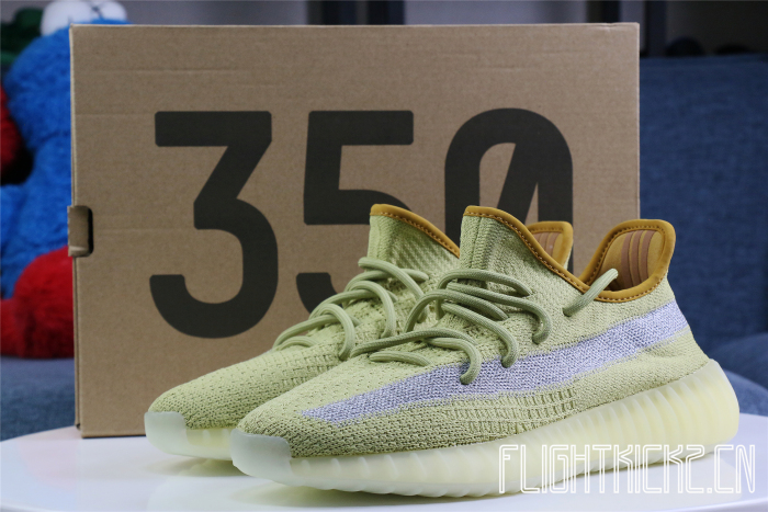2020 Yeezy 350 V2  Marsh  Reflective Stripe ( A1)