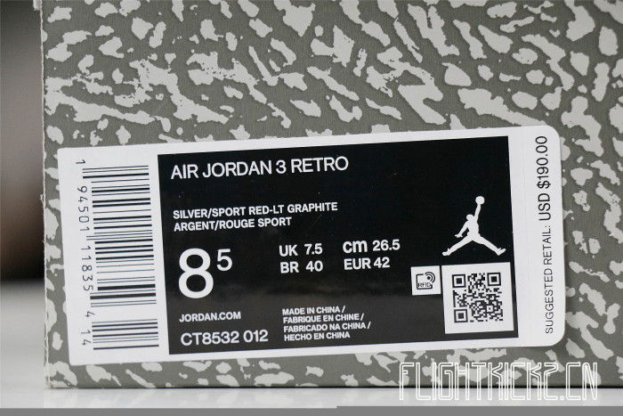 Jordan 3 Retro Cool Grey (2021)