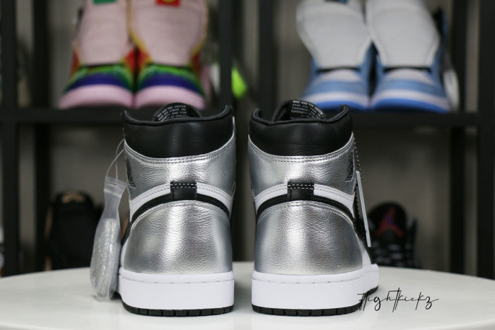 Jordan 1 Retro High Silver Toe (W)