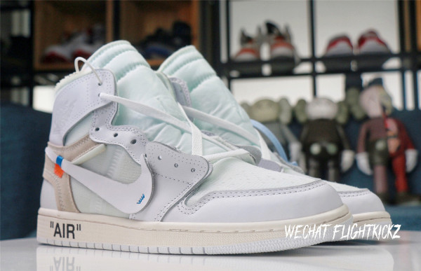 2018 Off White X Air Jordan 1 White  ( A1)