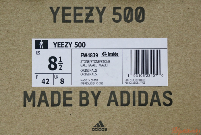 Adidas Yeezy 500  Stone  2019