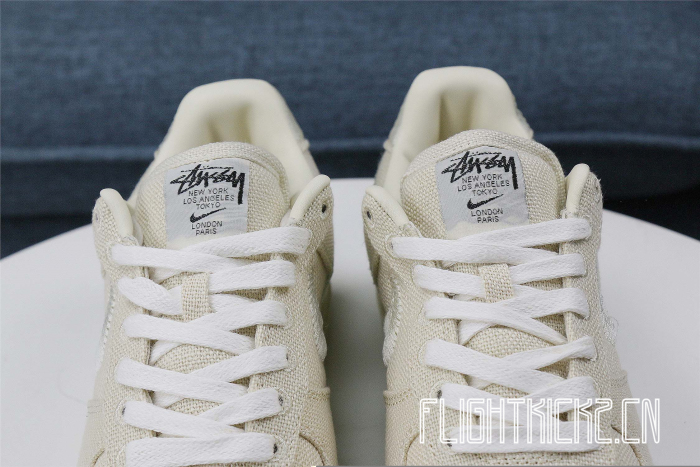 Stussy x Nike Air Force 1 Low Fossil