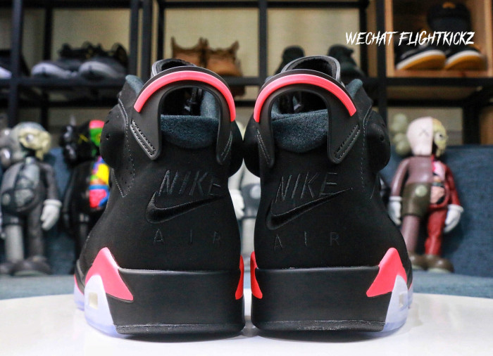 Air Jordan VI 6 Retro  Black Infrared  2019