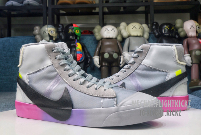 2018 Off White X NikeBlazer Mid Off-White Serena Queen