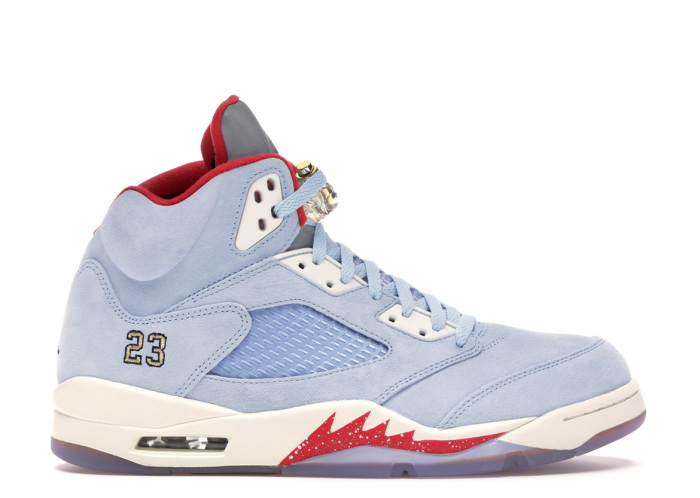 Jordan 5 Retro Trophy Room Ice Blue 2019