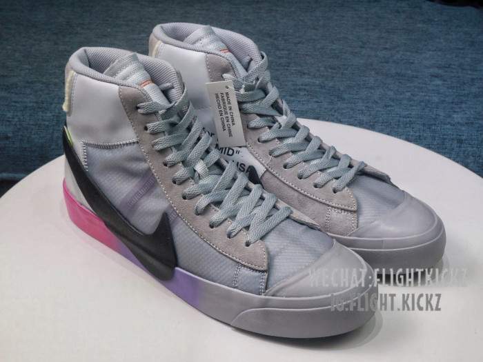 2018 Off White X NikeBlazer Mid Off-White Serena Queen