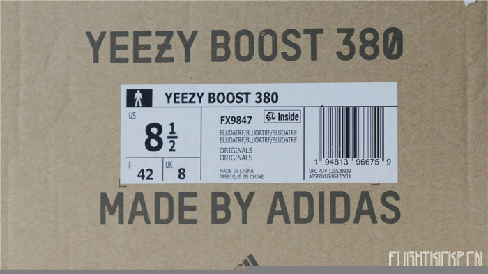 2020 Yeezy Boost 380 “Blue Oat Reflective”
