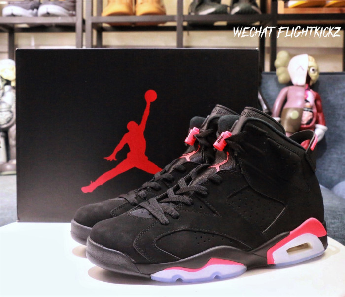 Air Jordan VI 6 Retro  Black Infrared  2019