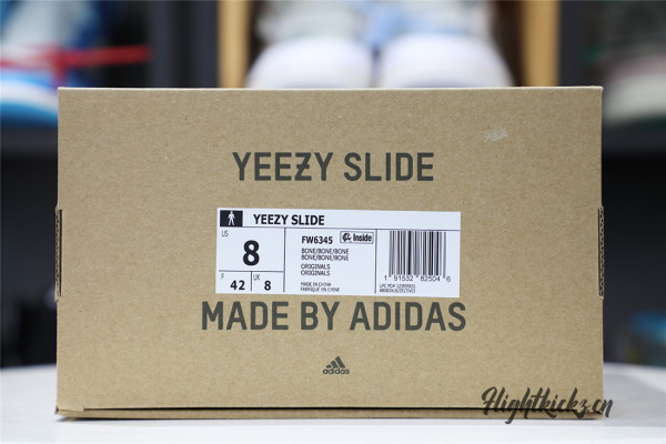 Kanye West Yeezy Slide Bone 2019（FW6345骨白）( A1)