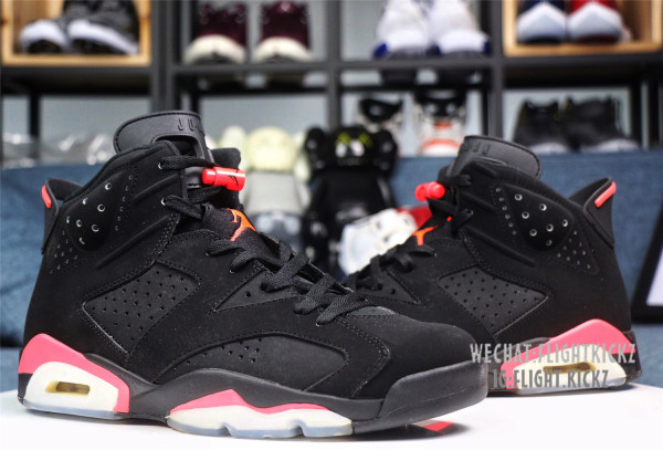 Air Jordan 6 Retro 2014 Black Infrared