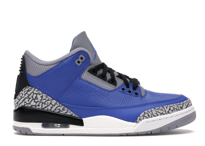 Jordan 3 Retro Varsity Royal Cement
