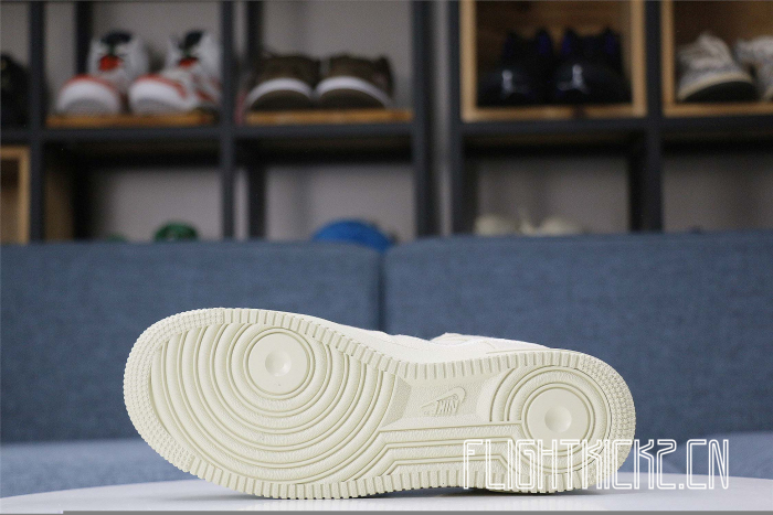 Stussy x Nike Air Force 1 Low Fossil