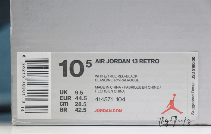 2018 Air Jordan 13 Retro  He Got Game (LN5 A1 Batch)