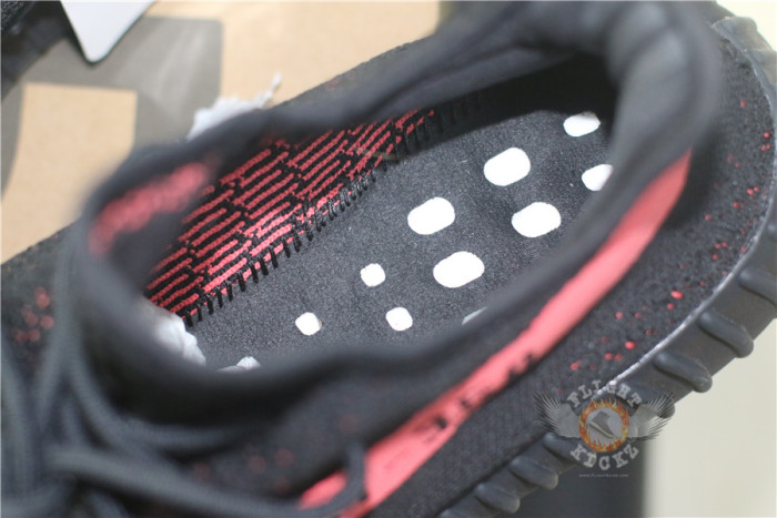 Adidas Yeezy 350 Boost V2 Black Red 2016(Ln5 A1)