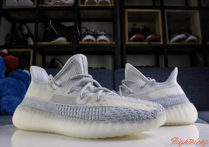 2019 Yeezy 350 V2  Cloud White  None Reflective ( A1)
