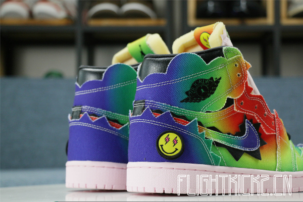 J Balvin x Jordan 1 Retro High  2020( A1)