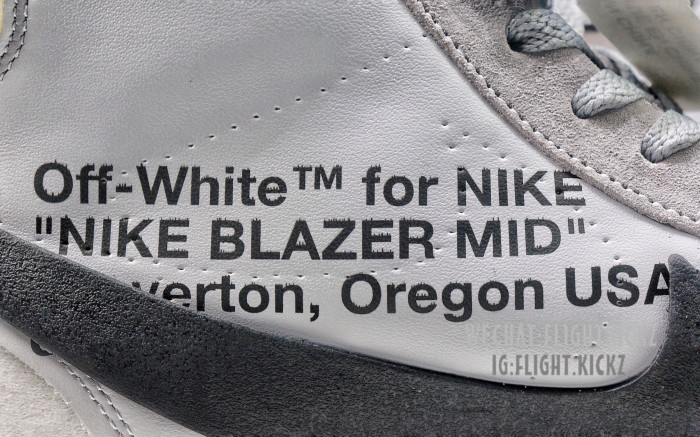 2018 Off White X NikeBlazer Mid Off-White Serena Queen