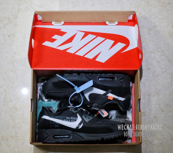 Off White X Air Max 90 Black