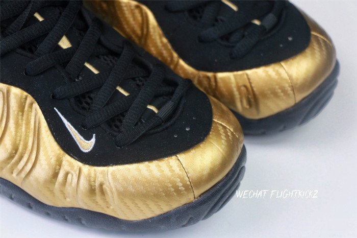 Air  Foamposite Pro  Metallic Gold  2017