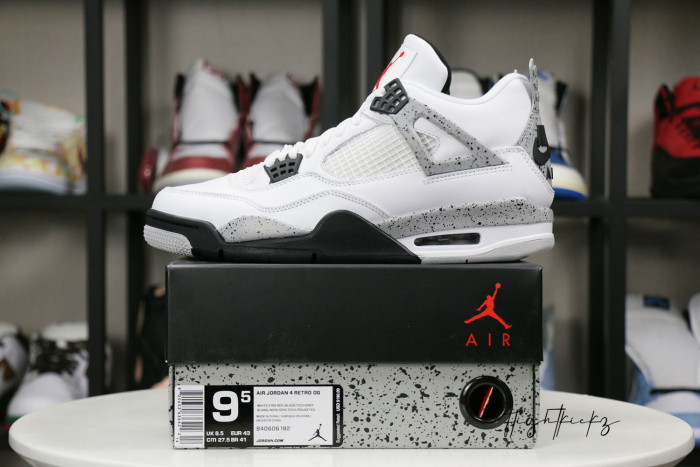 Jordan 4 Retro White Cement 2016（A1）