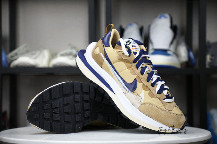 Nike Vaporwaffle sacai Sesame Blue Void 2021（A1）