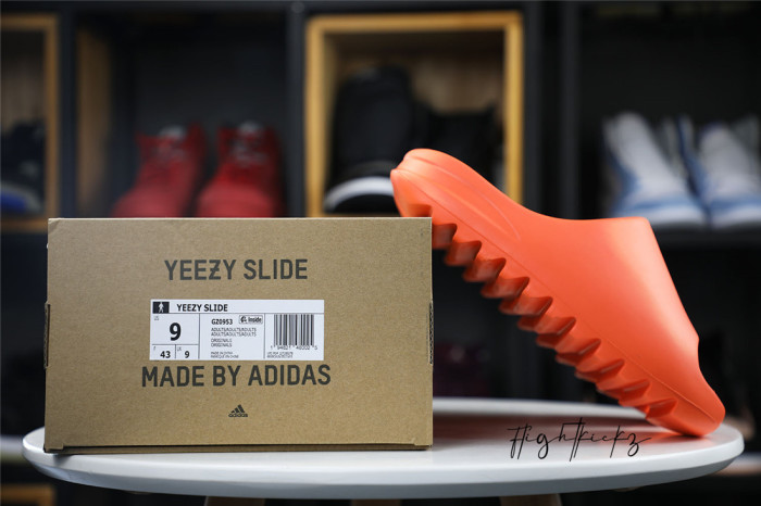 Kanye West Yeezy Slide Enflame Orange