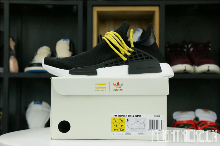 Adidas NMD HU Pharrell Human Species Black