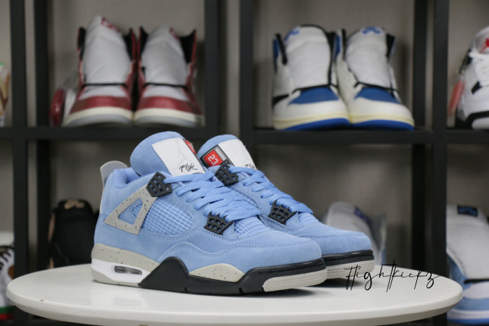 Jordan 4 Retro Universtity Blue 2021（A1）
