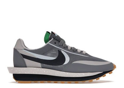 Nike LD Waffle sacai CLOT Kiss of Death 2 Cool Grey