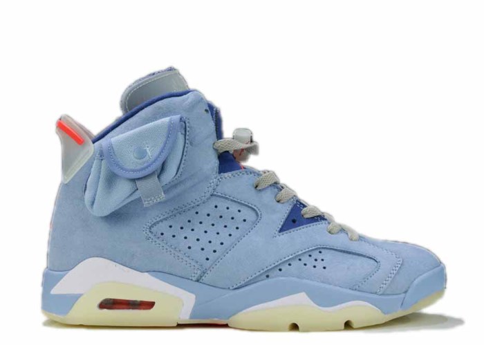 Travis Scott X Air Jordan 6 Blue