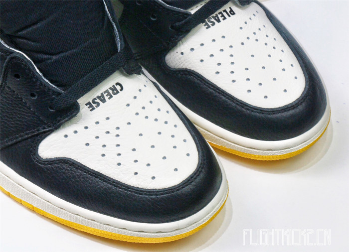 Air Jordan 1 Retro “Not For Resale  Yellow 2018