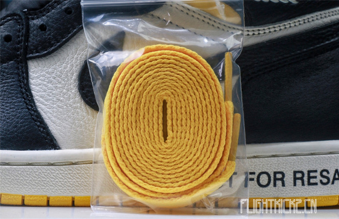 Air Jordan 1 Retro “Not For Resale  Yellow 2018