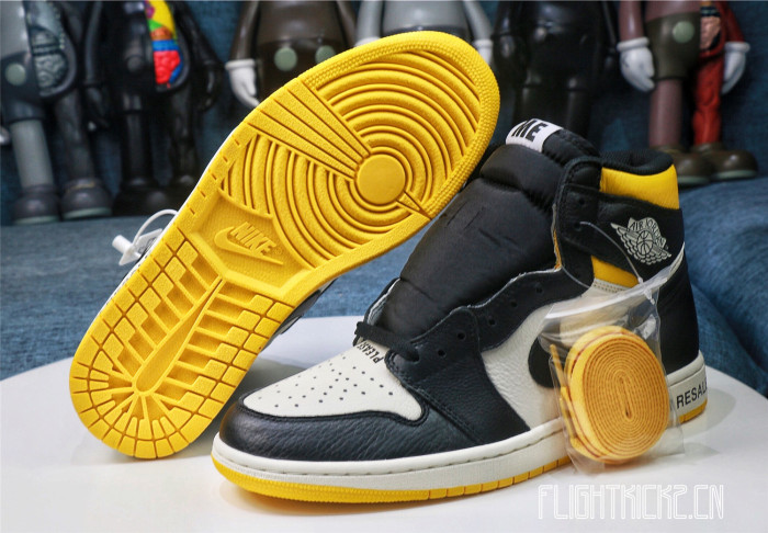 Air Jordan 1 Retro “Not For Resale  Yellow 2018