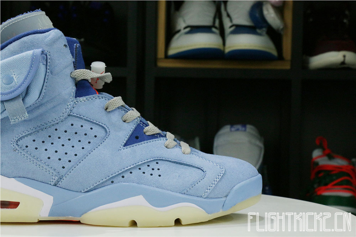 Travis Scott X Air Jordan 6 Blue