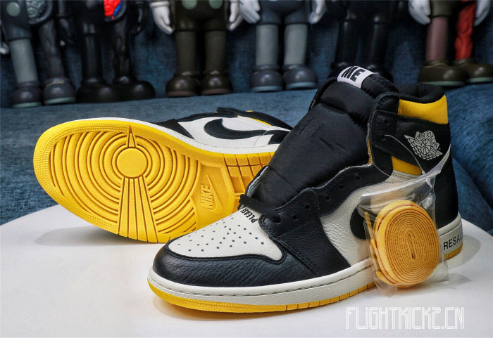 Air Jordan 1 Retro “Not For Resale  Yellow 2018