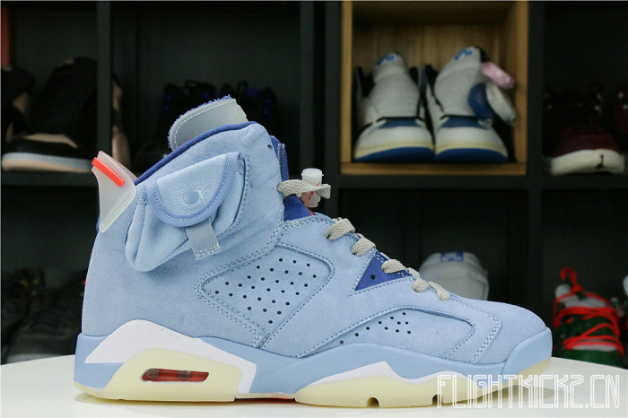 Travis Scott X Air Jordan 6 Blue
