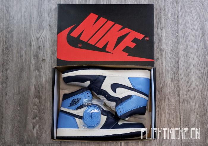 Jordan 1 Retro High Obsidian UNC (A1)