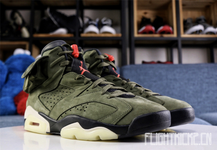 Travis Scott x Air Jordan 6 2019 (A1)
