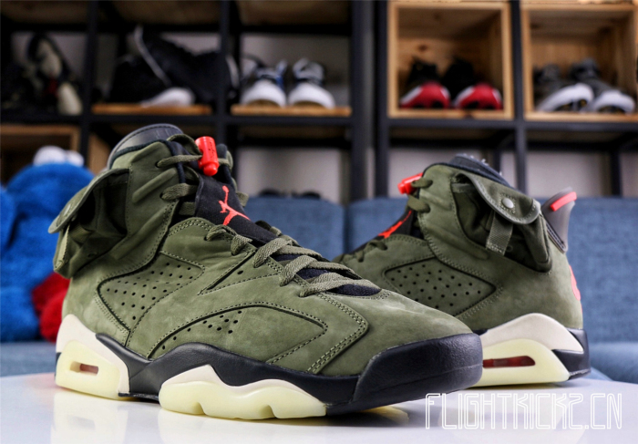 Travis Scott x Air Jordan 6 2019 (A1)